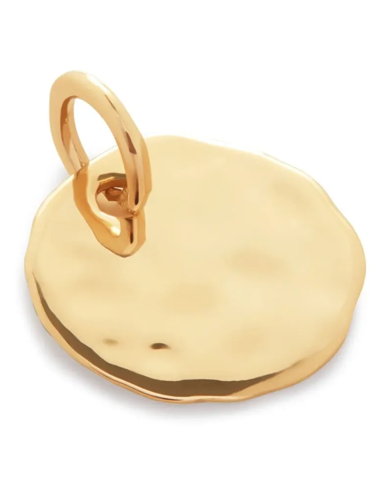 Monica Vinader Siren Anhäner aus 14kt recyceltem Gelbgold Gold