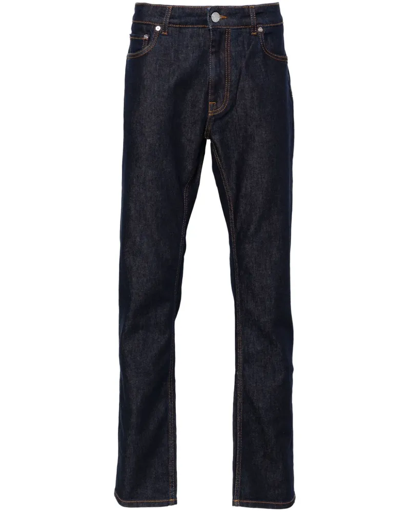 Etro Gerade Jeans Blau