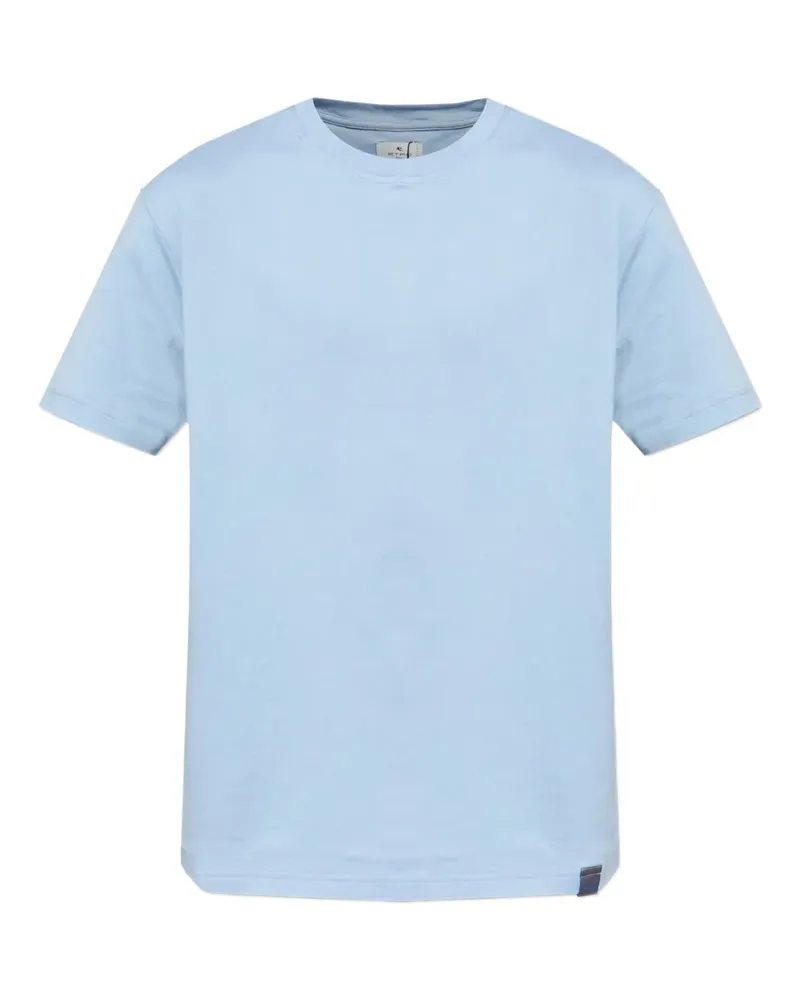 Etro Klassisches T-Shirt - Blau Blau