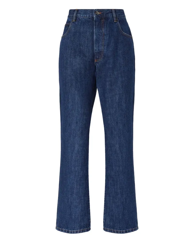 Missoni Bootcut-Jeans im Five-Pocket-Design - Blau Blau