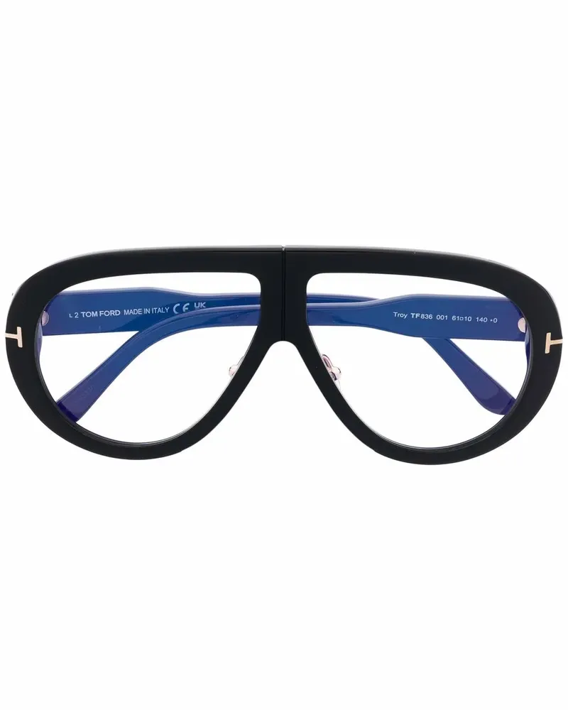 Tom Ford Troy Pilotenbrille - Schwarz Schwarz