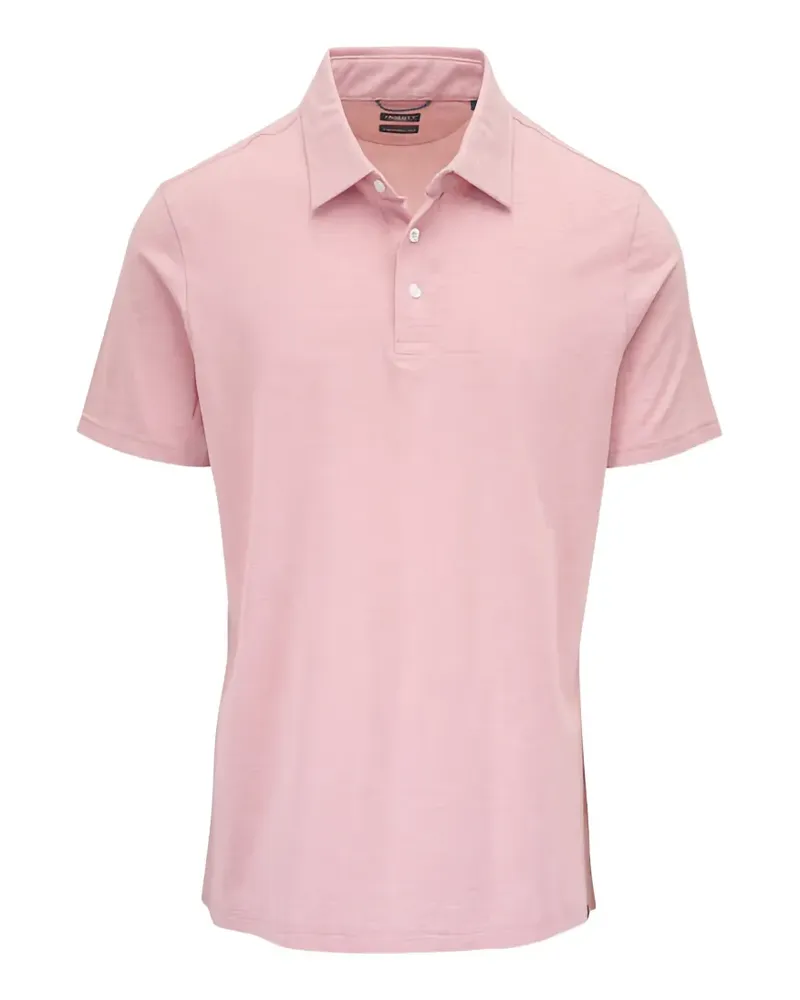 Faherty Poloshirt mit kurzen Ärmeln - Rosa Rosa