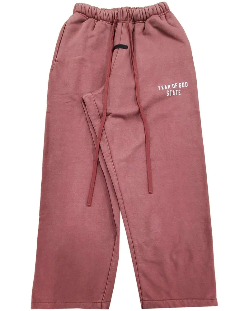 Fear of God Jogginghose mit Logo-Print - Rosa Rosa