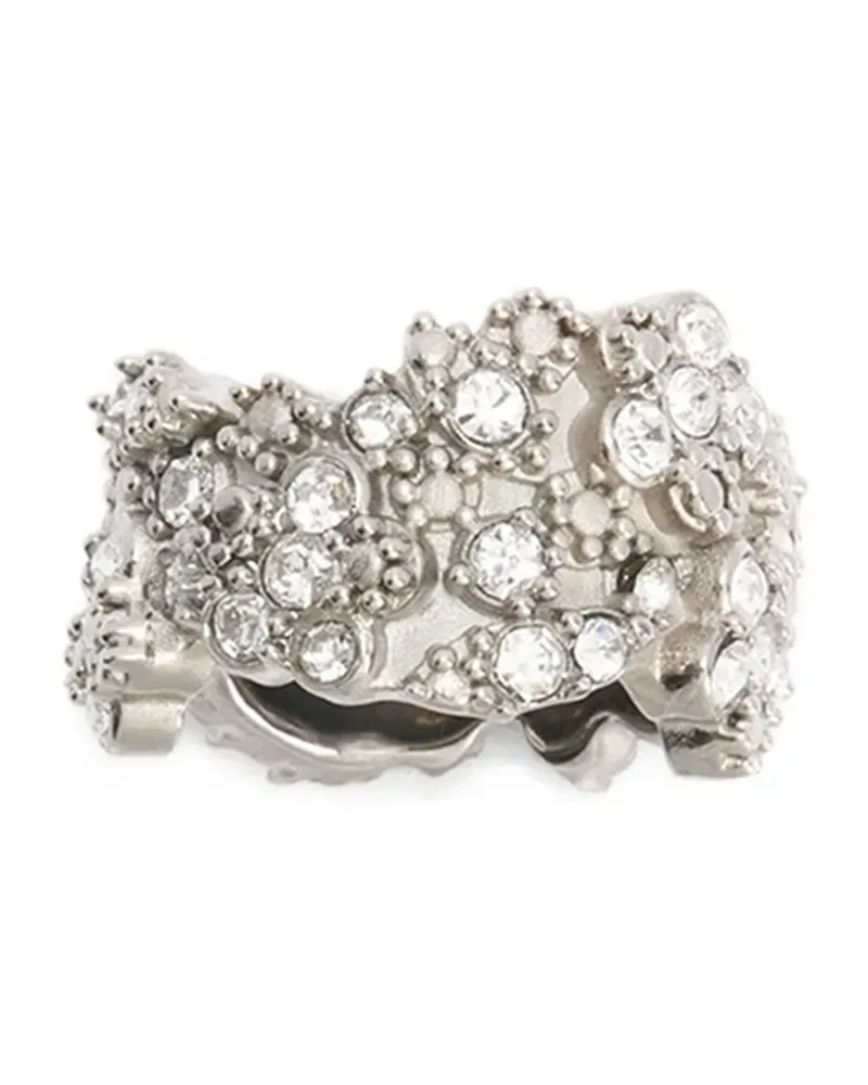 Jil Sander Verzierter Ring - Silber Silber