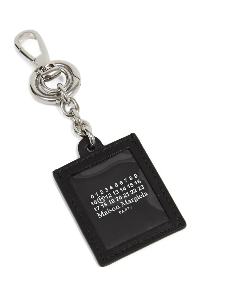 Maison Margiela Schlüsselanhänger mit Bilderrahmen - Schwarz Schwarz