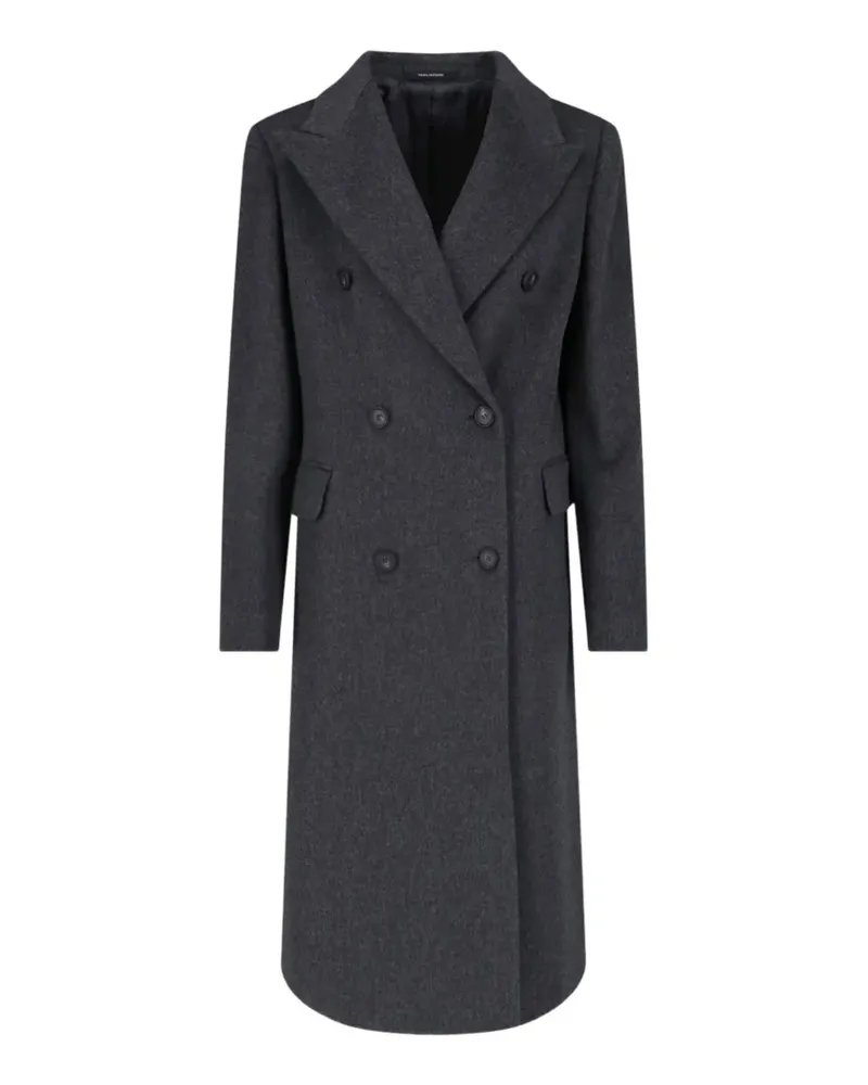 Tagliatore Doppelreihiger Jole Mantel - Grau Grau