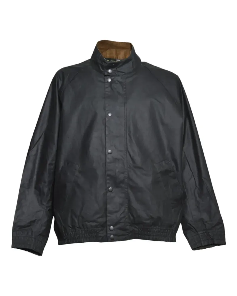 Barbour Blouson Transport waxed jacket - Schwarz Schwarz