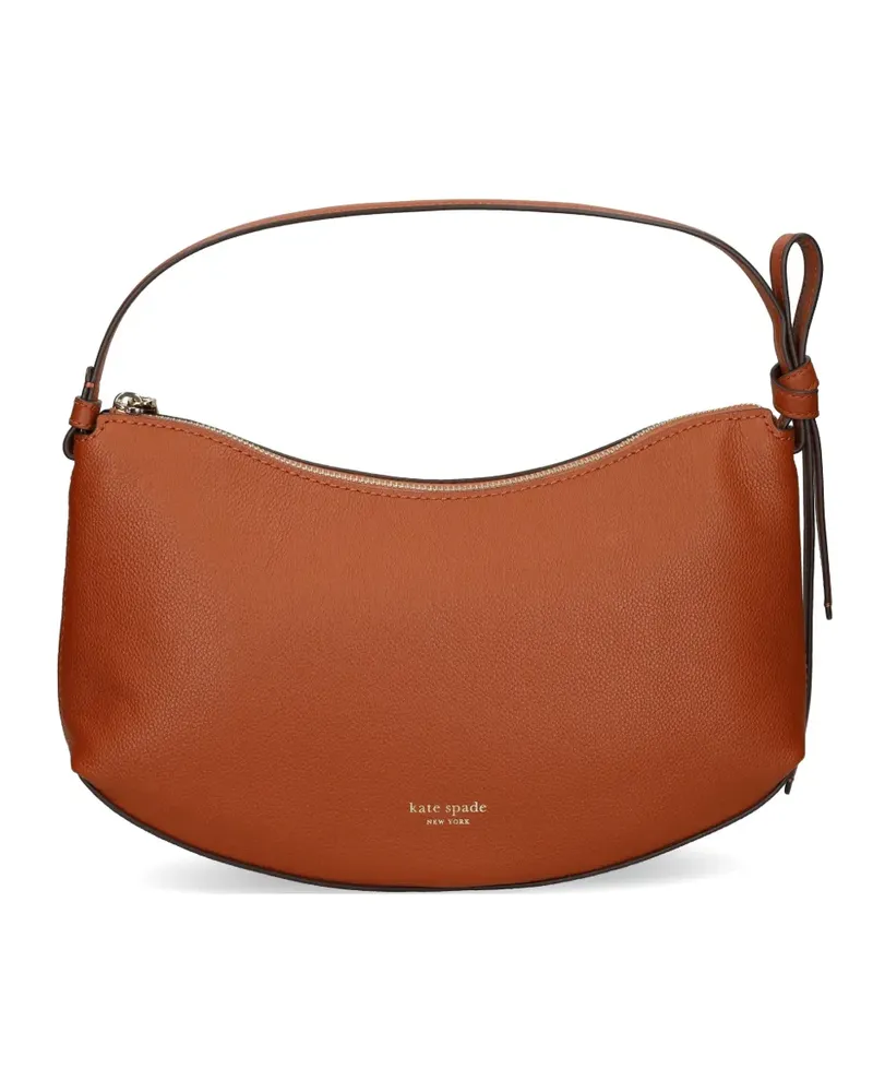 Kate Spade Loop Schultertasche aus Leder - Braun Braun