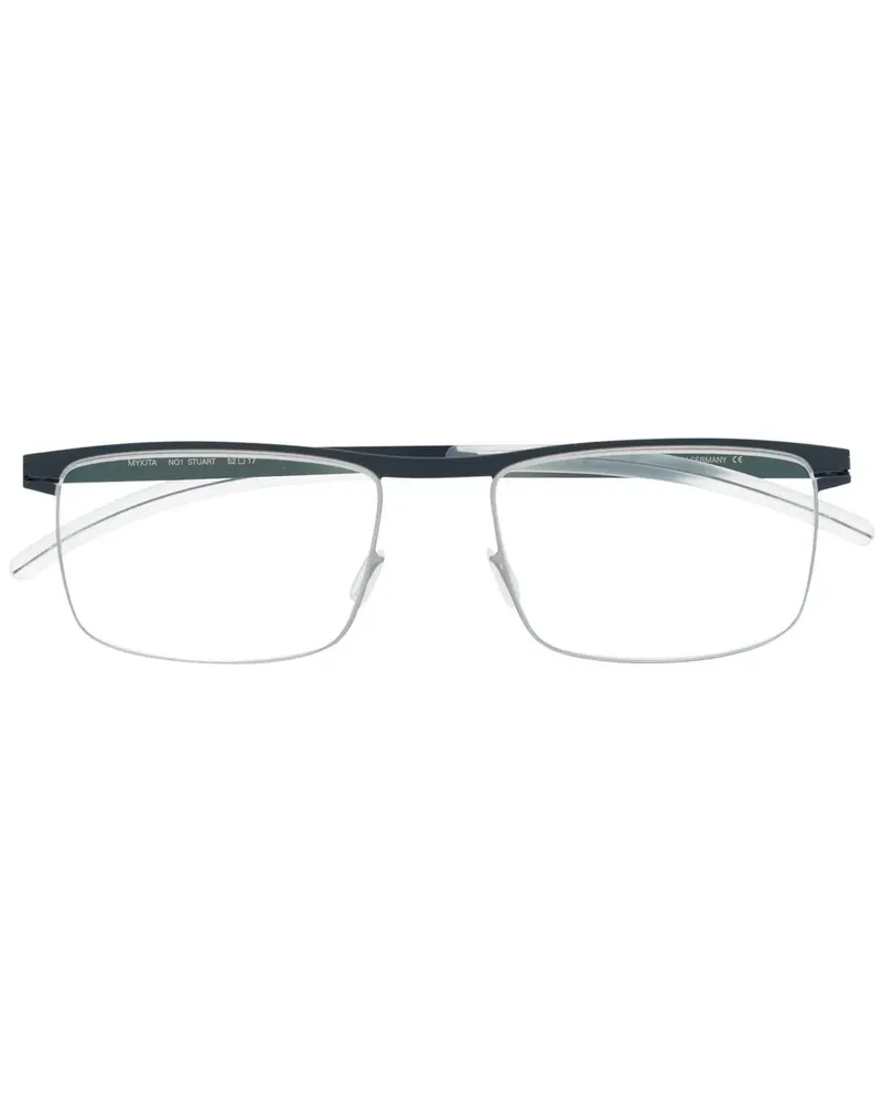 Mykita Brille mit eckigem Gestell - Blau Blau