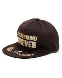 Mastermind World Baseballkappe mit "Forever"-Stickerei Braun