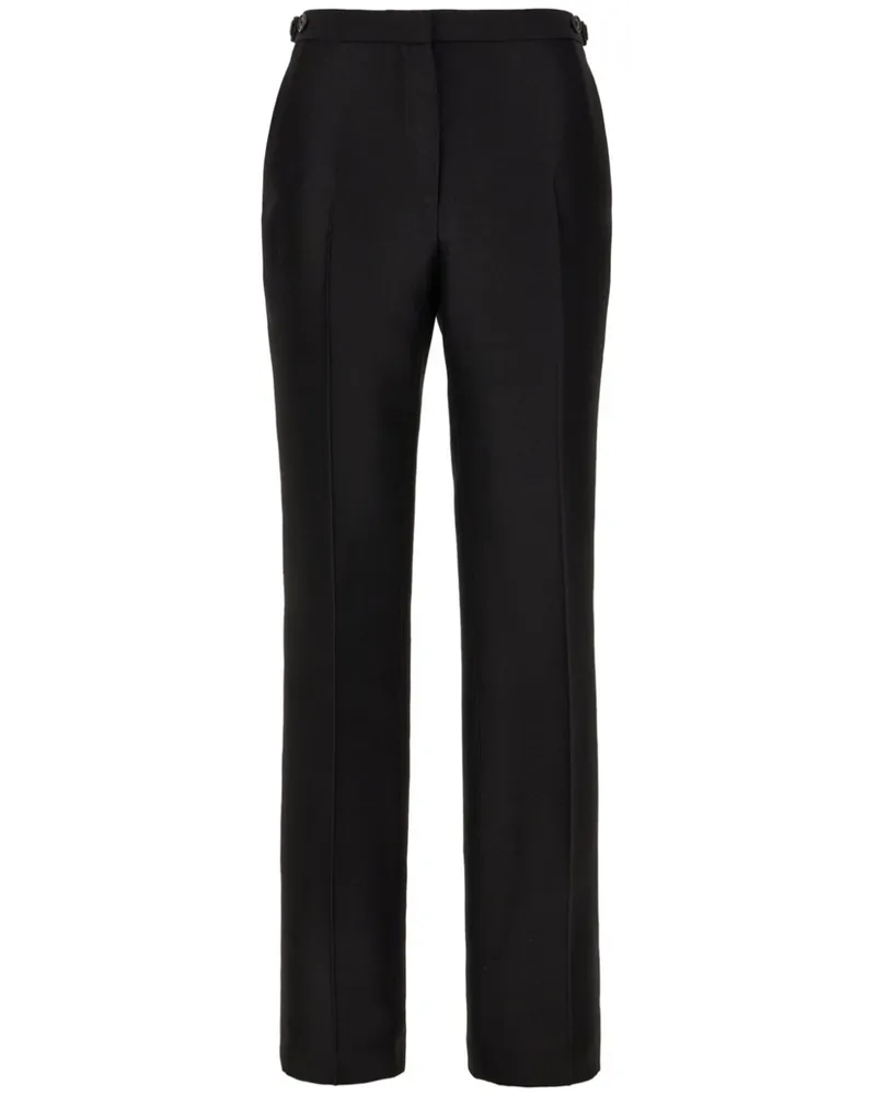 The Row Hose aus Wollgemisch - Schwarz Schwarz