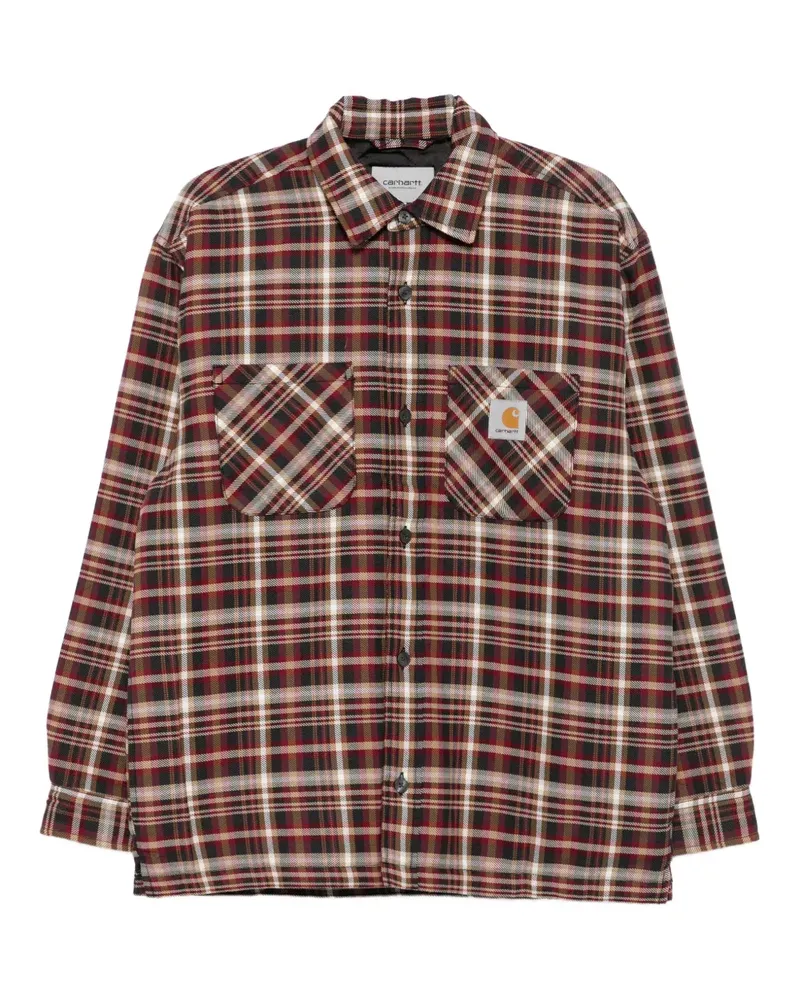 Carhartt WIP Hemd mit Karomuster - Braun Braun