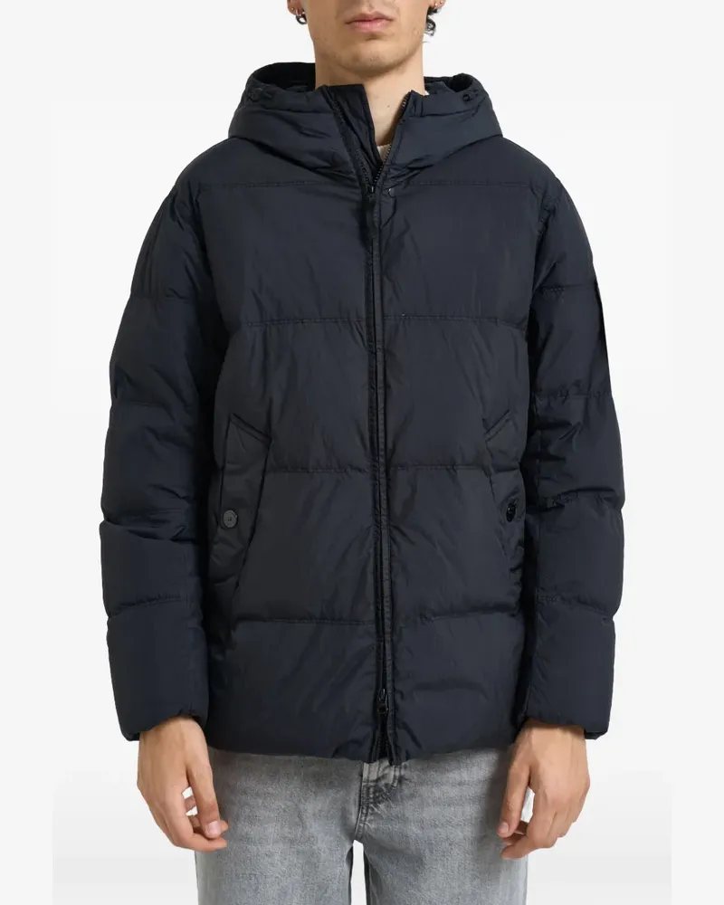 Stone Island 4100037 Crinkle Reps NY down jacket - Blau Blau