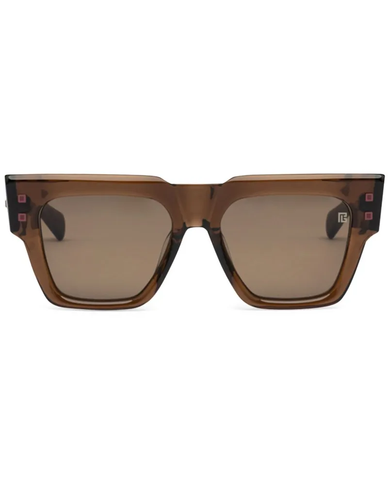 Balmain B-Army Sonnenbrille - Braun Braun