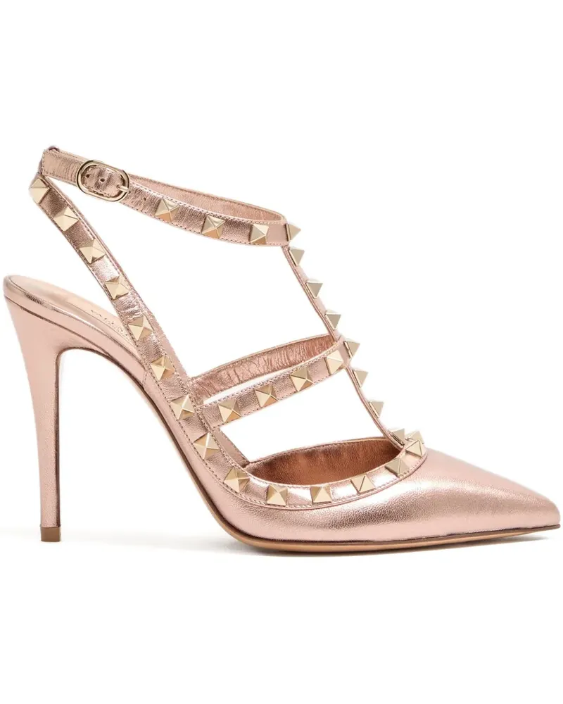 Valentino Garavani 10mm rockstud leather pumps - Rosa Rosa
