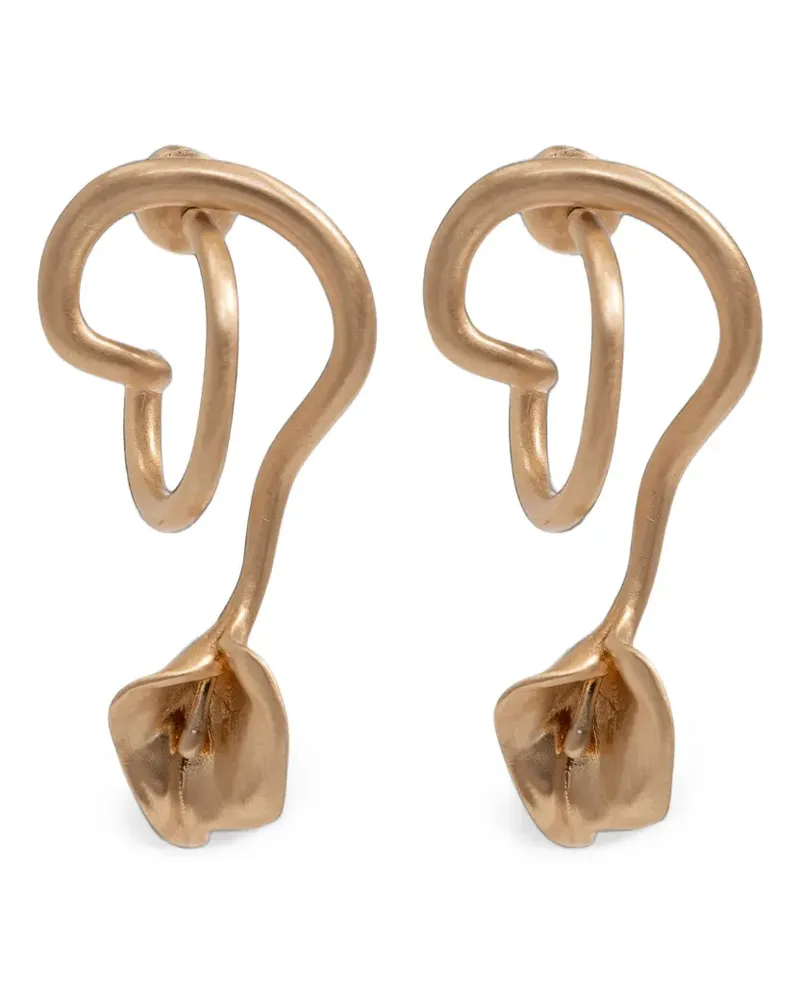 Cult Gaia Calla Wavy earrings - Gold Gold