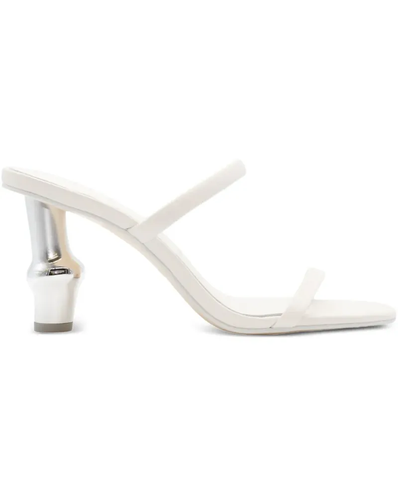 Cult Gaia Bambu Sandalen 80mm - Weiß Weiß