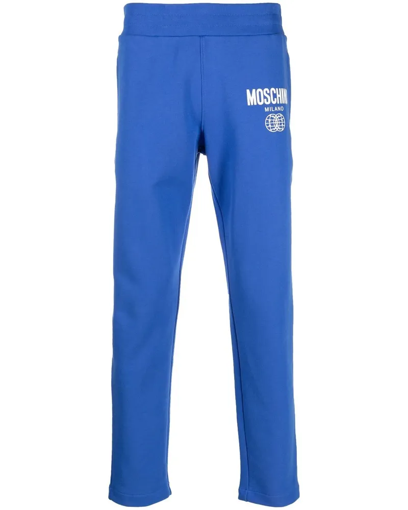 Moschino Jogginghose aus Bio-Baumwolle - Blau Blau