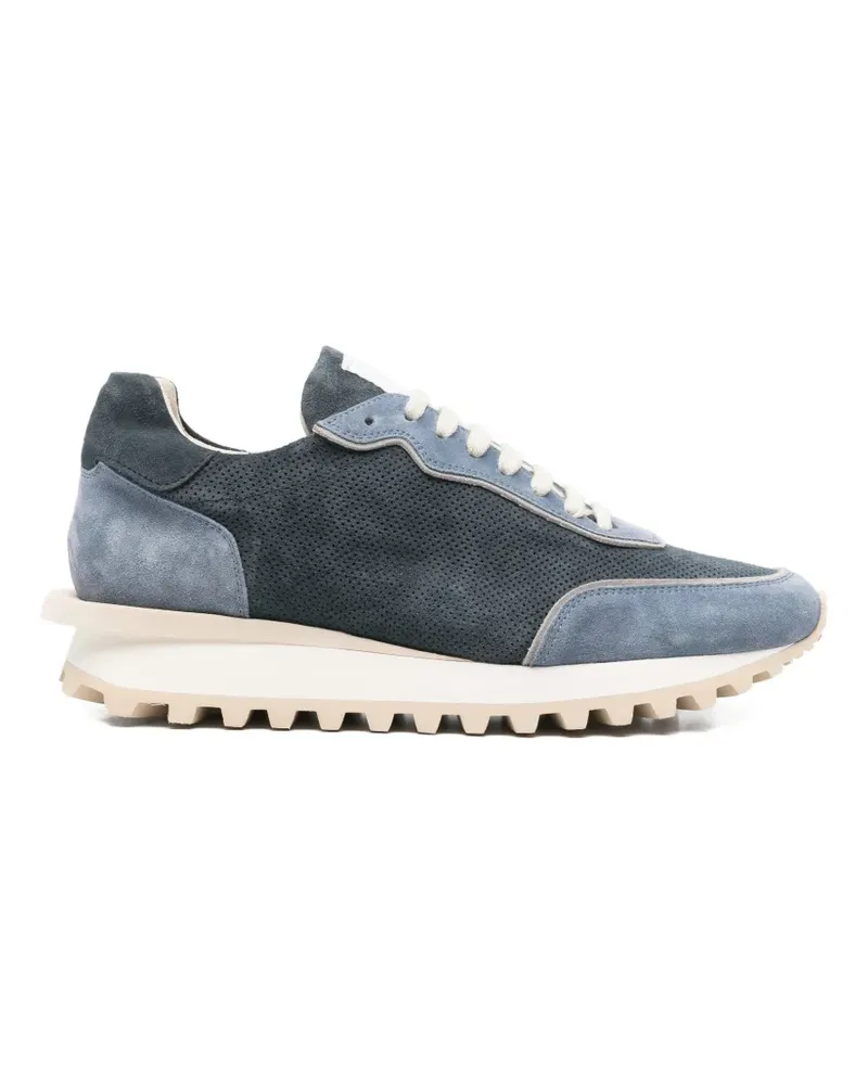 Eleventy Perforierte Sneakers - Blau Blau