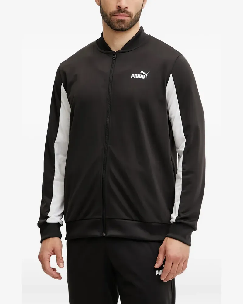 Puma Jacke mit Einsätzen - Schwarz Schwarz