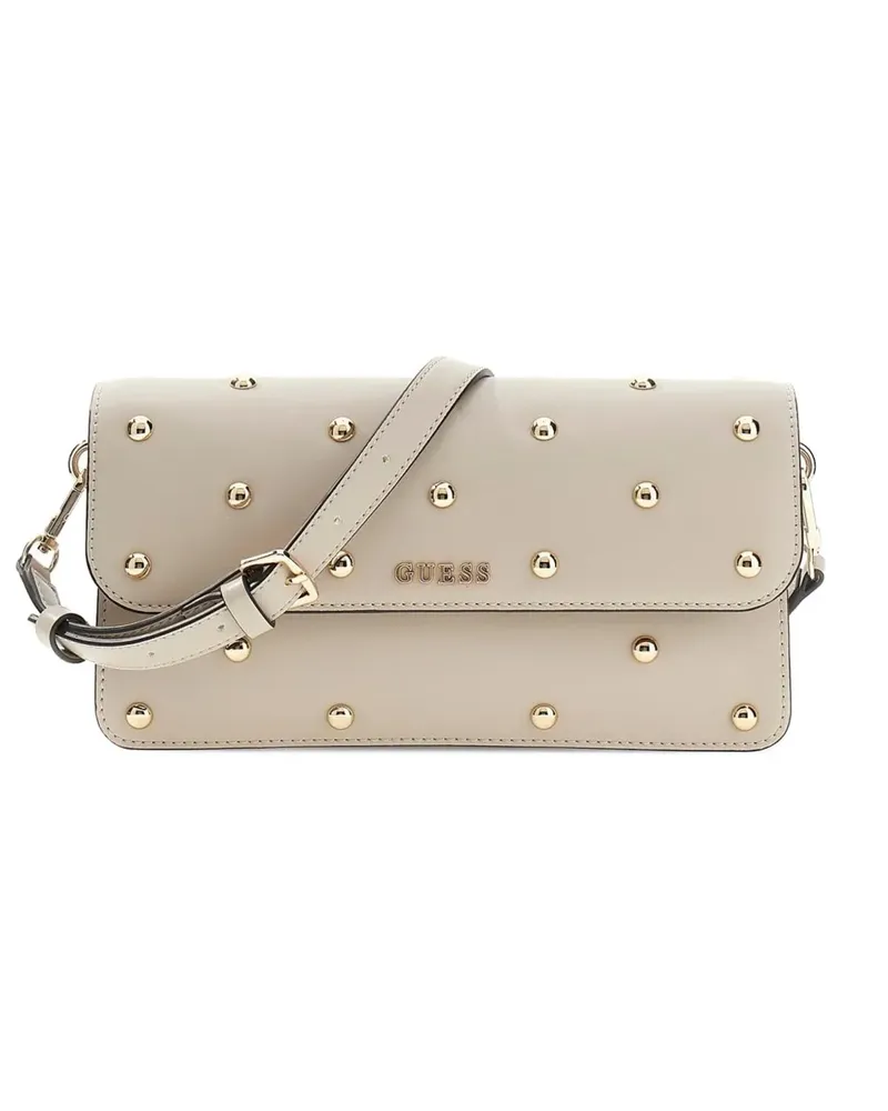 Guess Sadie stud-embellished tote bag - Nude Nude