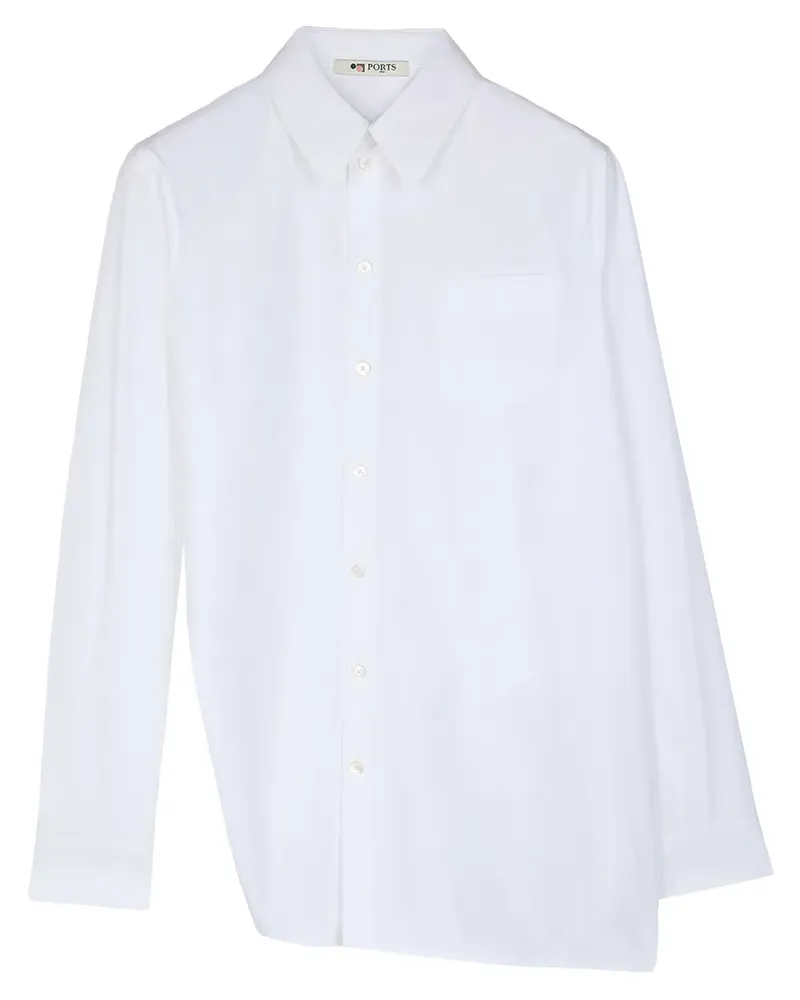 Ports 1961 Klassisches Hemd - Weiß Weiß