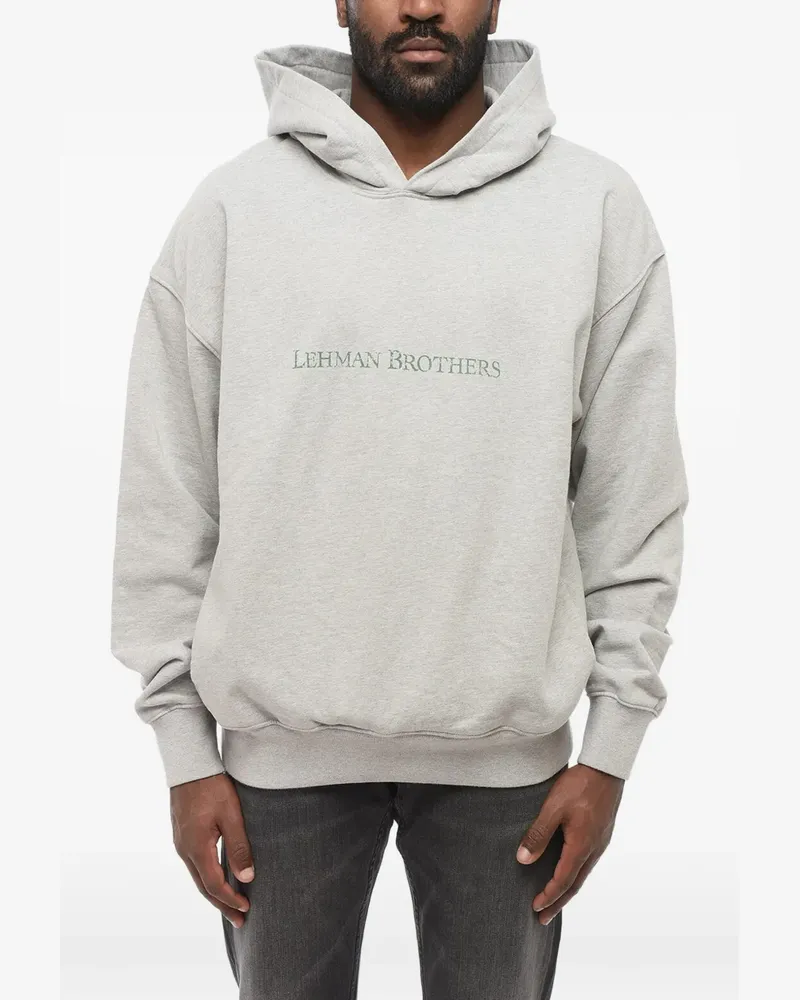 1989 STUDIO Lehman Brothers Hoodie - Grau Grau