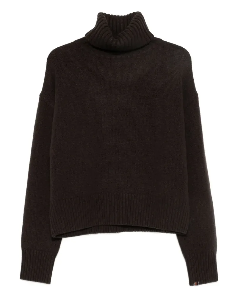 extreme cashmere xtra Strick mit Rollkragen - Braun Braun