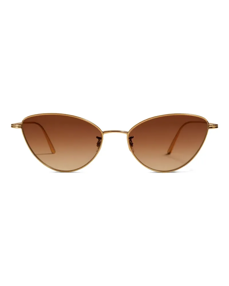 KHAITE Sonnenbrille mit Cat-Eye-Gestell - Gold Gold