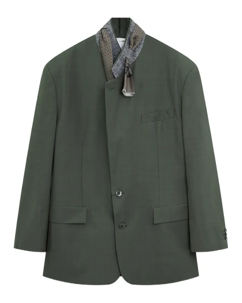 Magliano Dawn Rimini shawl collar blazer - Grün Grün