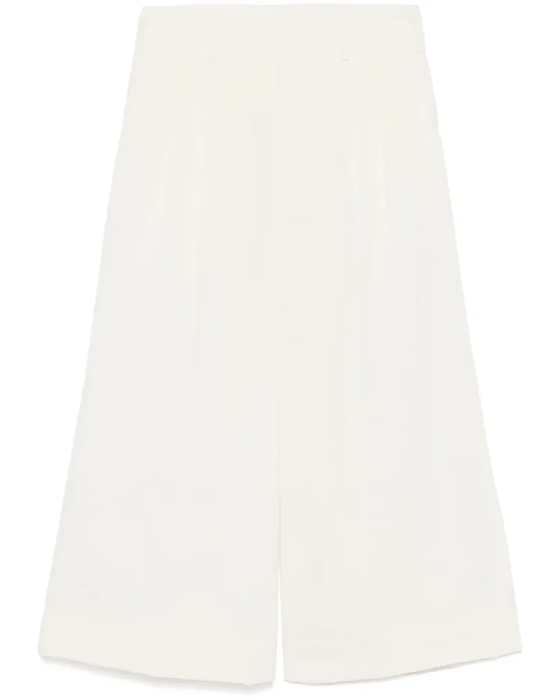 Comme des Garçons Hose aus Wolle - Weiß Weiß