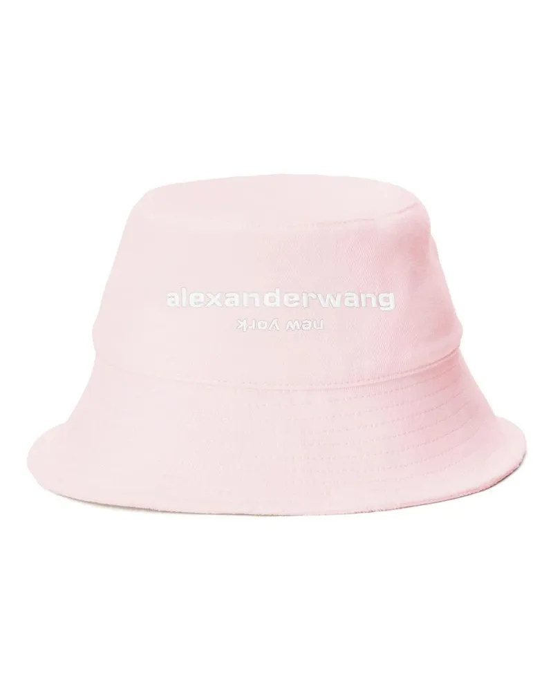 Alexander Wang Fischerhut im Distressed-Look - Rosa Rosa