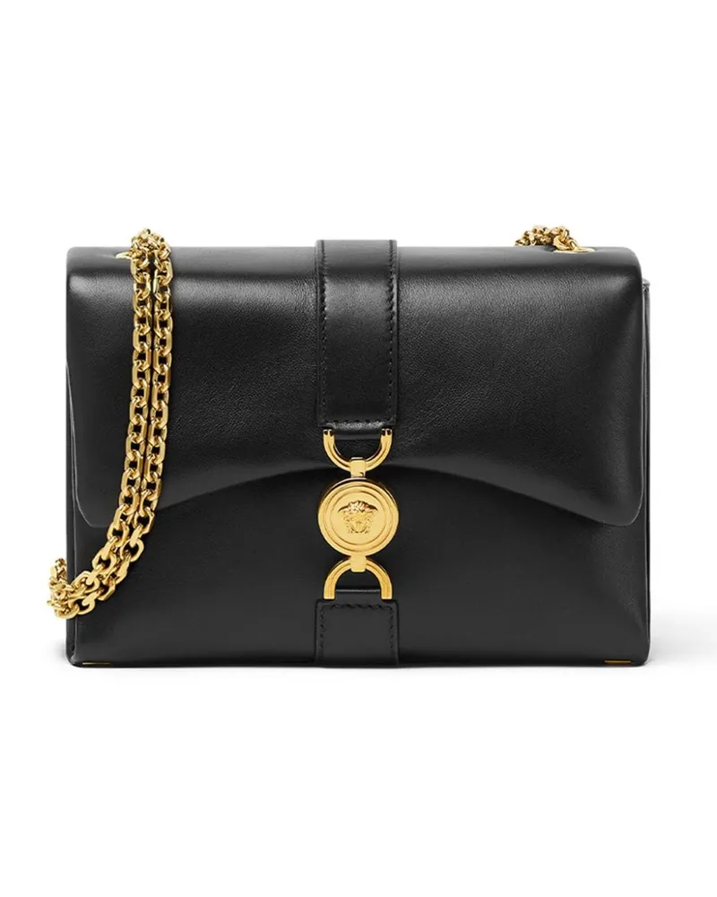 Versace Kleio Schultertasche - Schwarz Schwarz