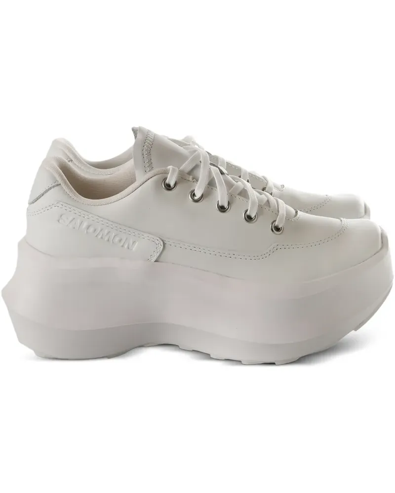Comme des Garçons Salomon SR811 Plateau-Sneakers - Weiß Weiß