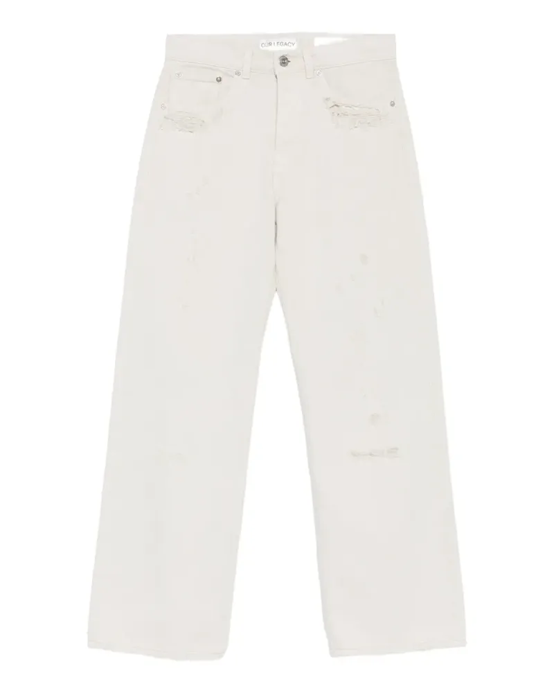 Our Legacy full cut straight-leg jeans - Nude Nude