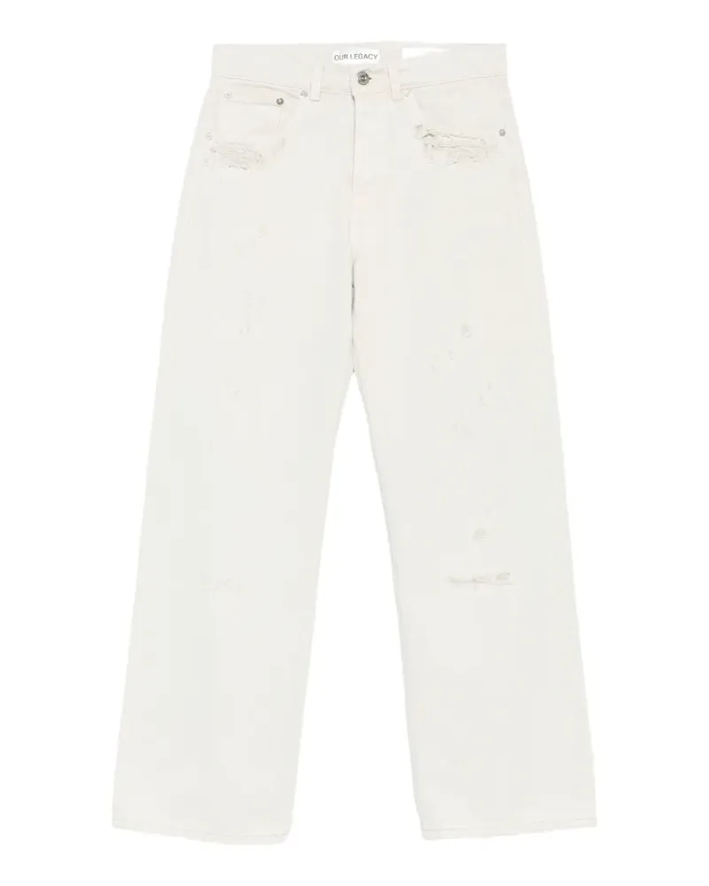 Our Legacy Weit geschnittene Jeans mit geradem Bein - Nude Nude