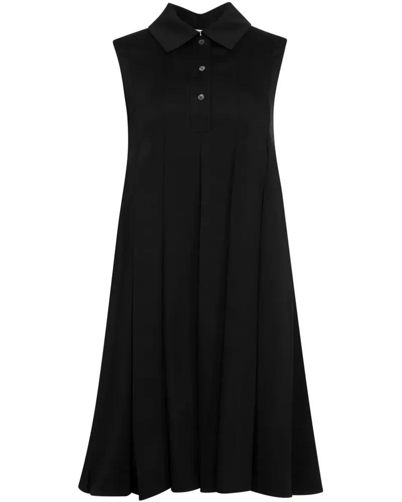 Loewe Trapeze Midikleid - Schwarz Schwarz