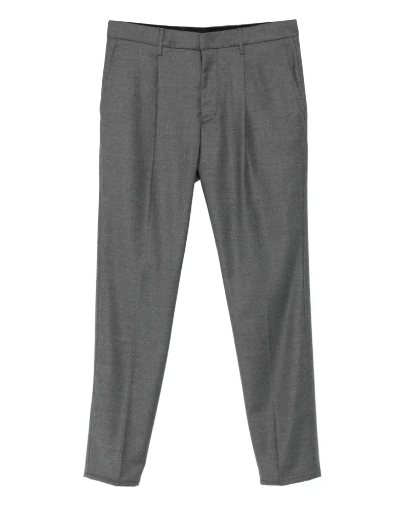 Dondup Hose mit Falten - Grau Grau