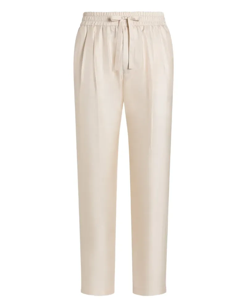 Dolce & Gabbana Hose aus Seide - Nude Nude