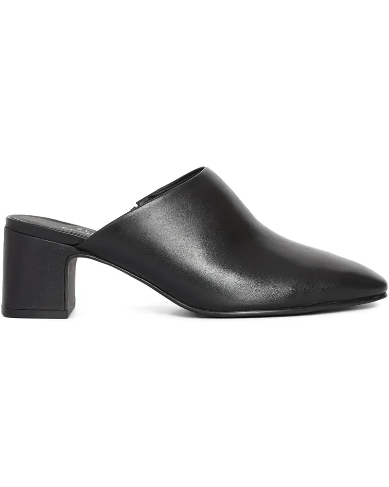 Sarah Chofakian 50mm studio 181 mules - Schwarz Schwarz