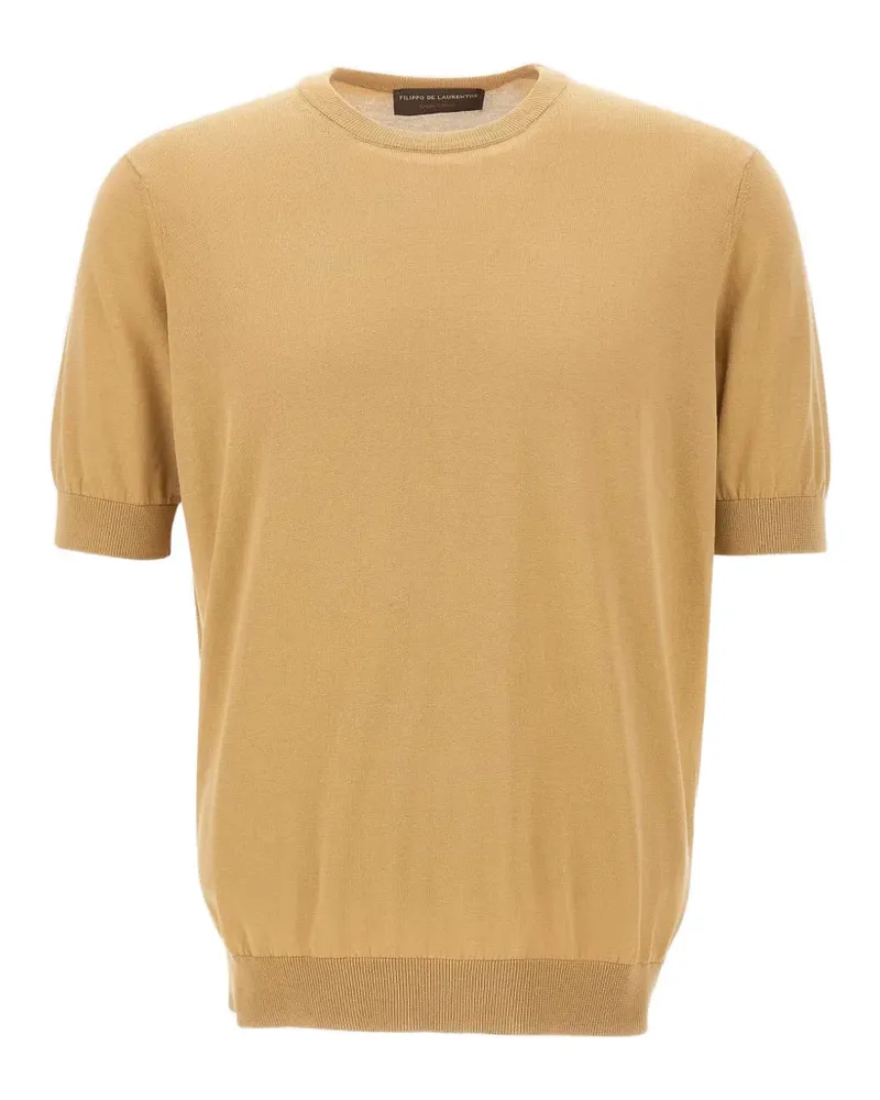 Filippo de Laurentiis cotton T-shirt - Nude Nude