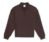 Pullover mit lockerem Schnitt - Braun