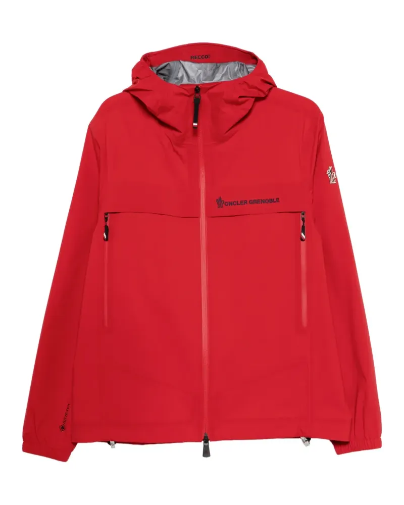 Moncler hooded zip jacket - Rot Rot