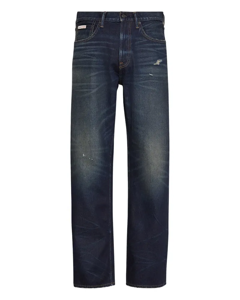 Calvin Klein distressed jeans - Blau Blau