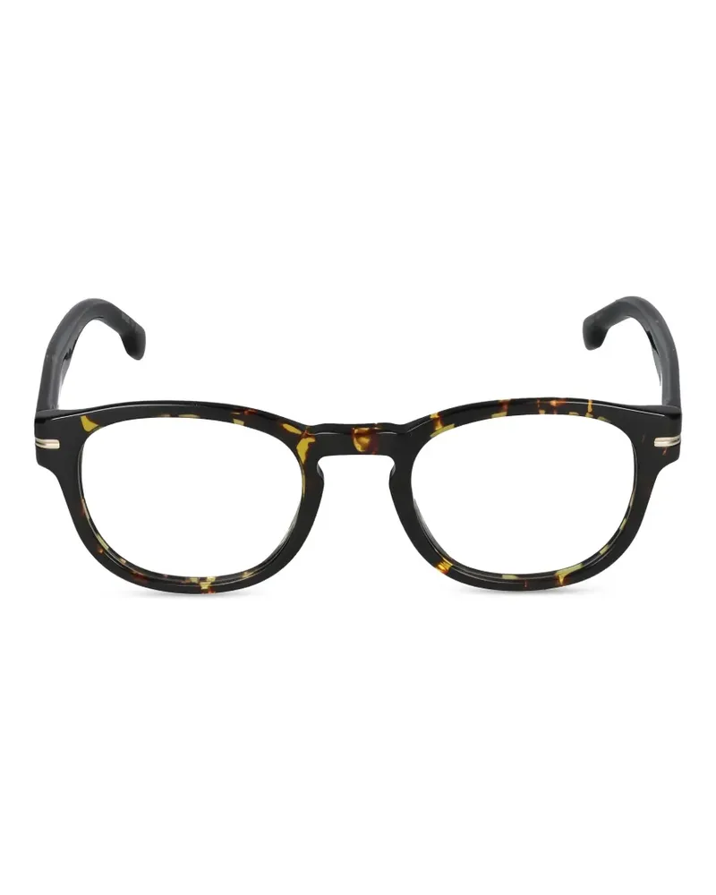 HUGO BOSS Browline Brille - Braun Braun