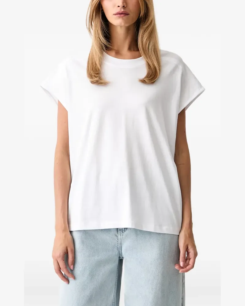 Patrizia Pepe Fly-logo T-shirt - Weiß Weiß
