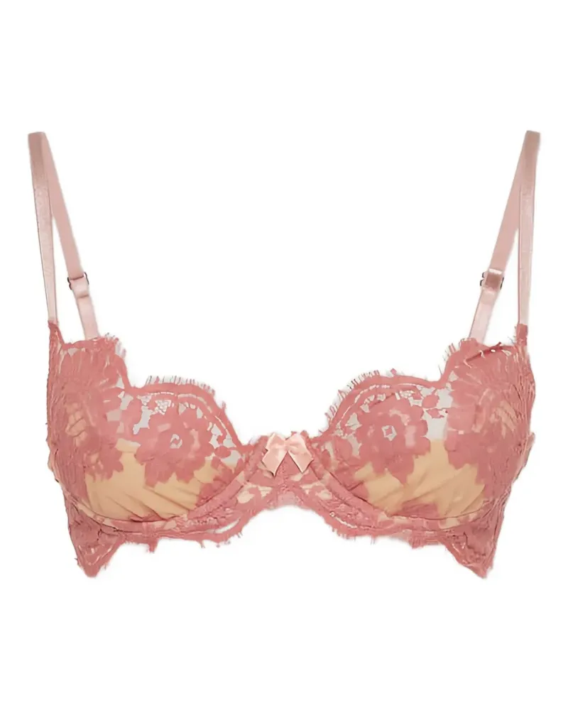 Dsquared2 floral-lace bra - Rosa Rosa