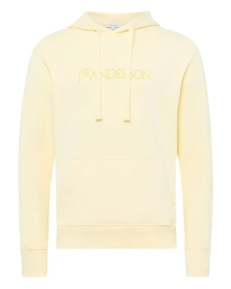 J.W.Anderson Hoodie mit Logo-Stickerei - Gelb Gelb