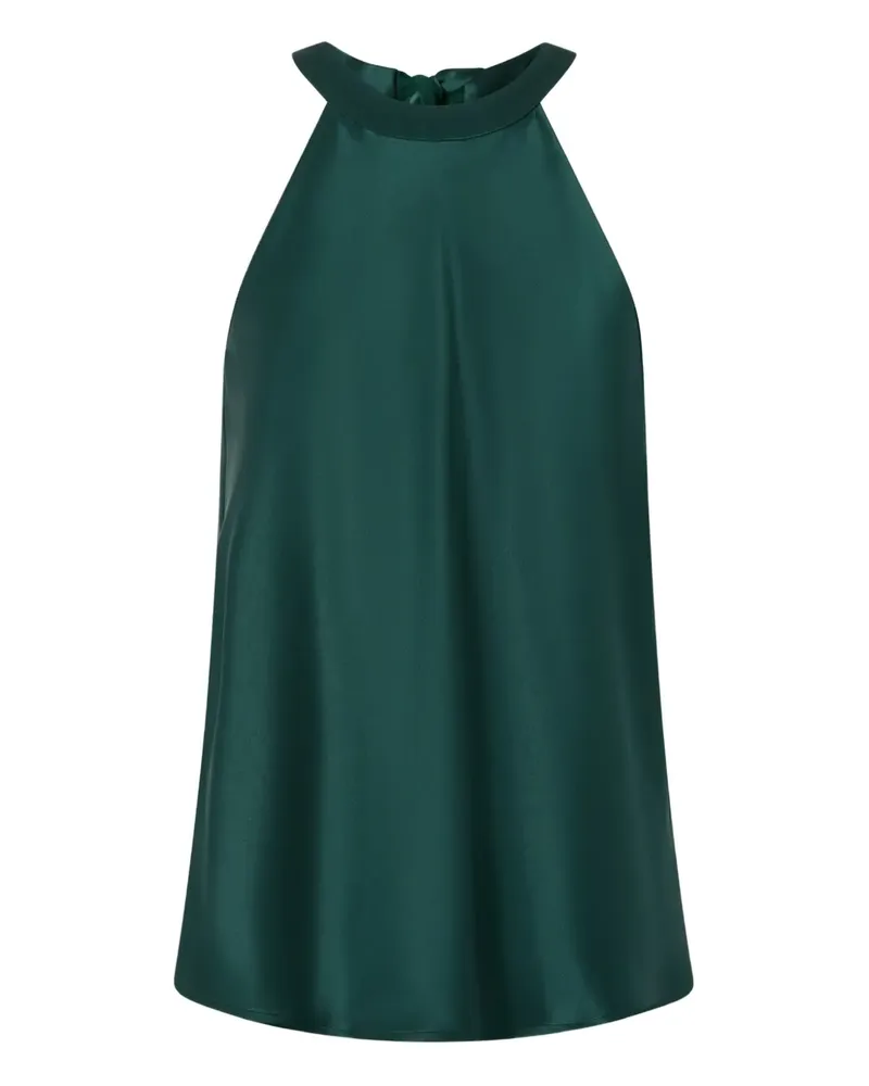 Pinko halterneck tie top - Grün Grün