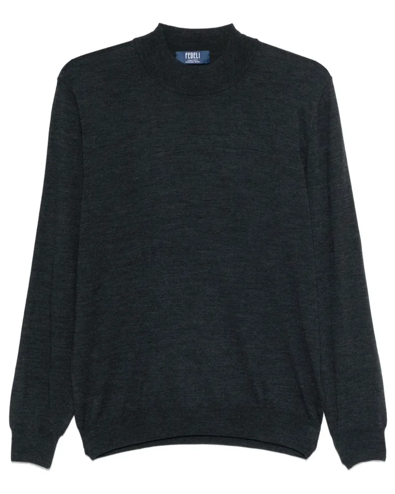 Fedeli Derby Pullover - Blau Blau